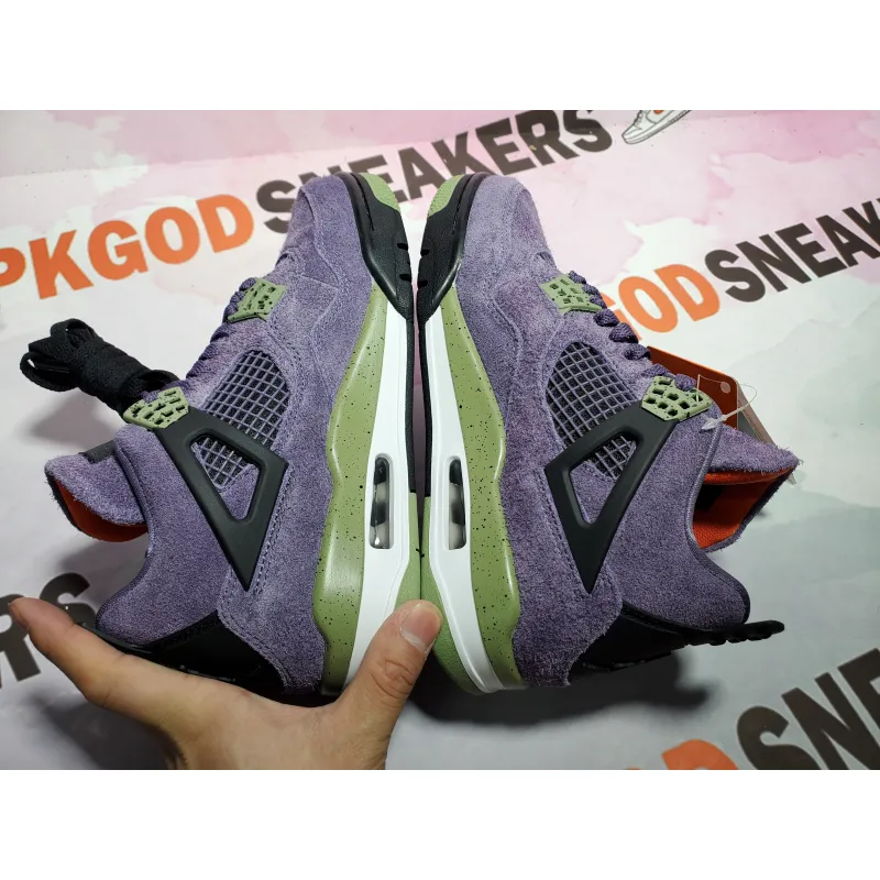 PKGoden Jordan 4 Retro Canyon Purple AQ9129-500