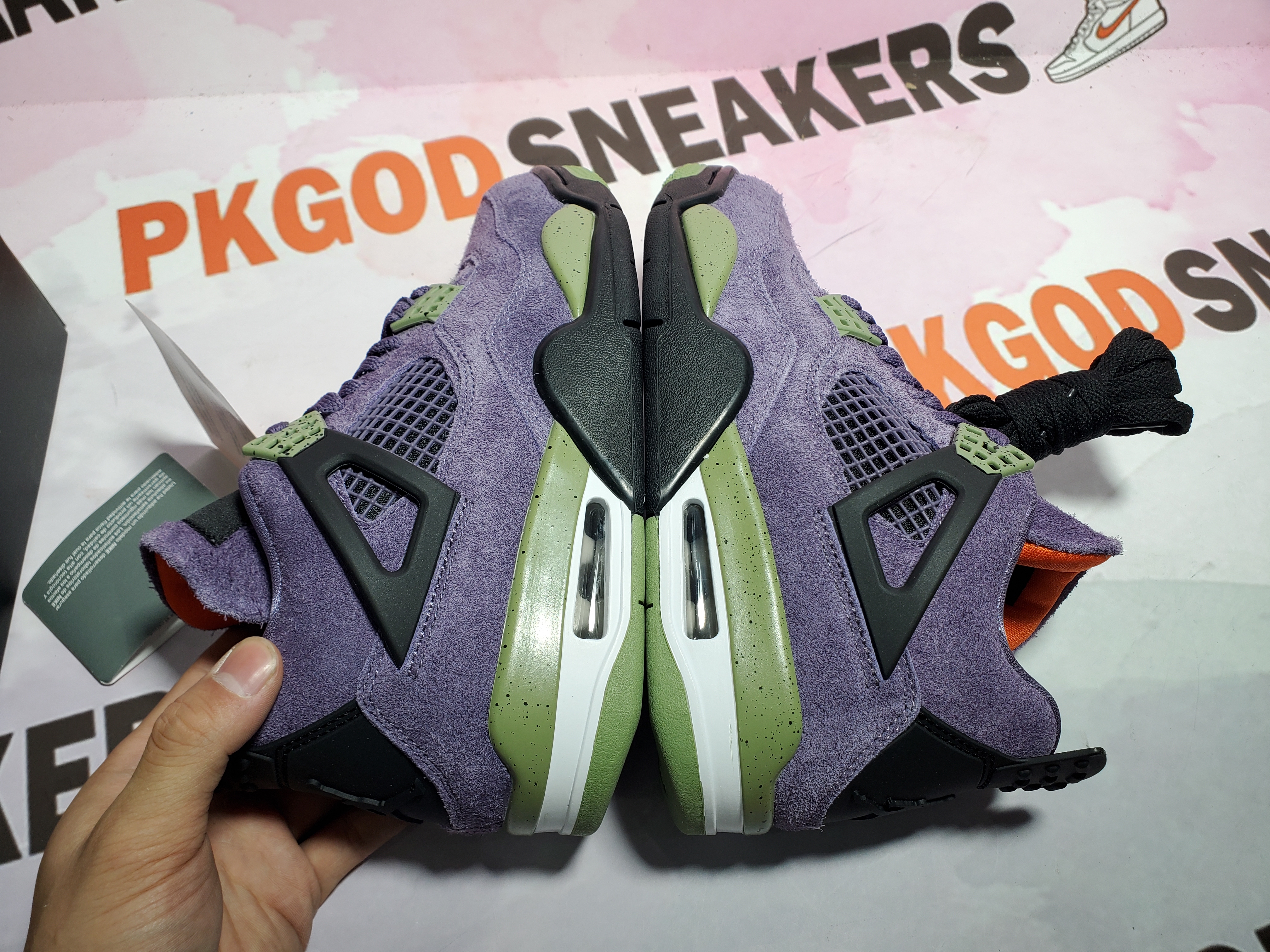 PKGoden Jordan 4 Retro Canyon Purple AQ9129-500