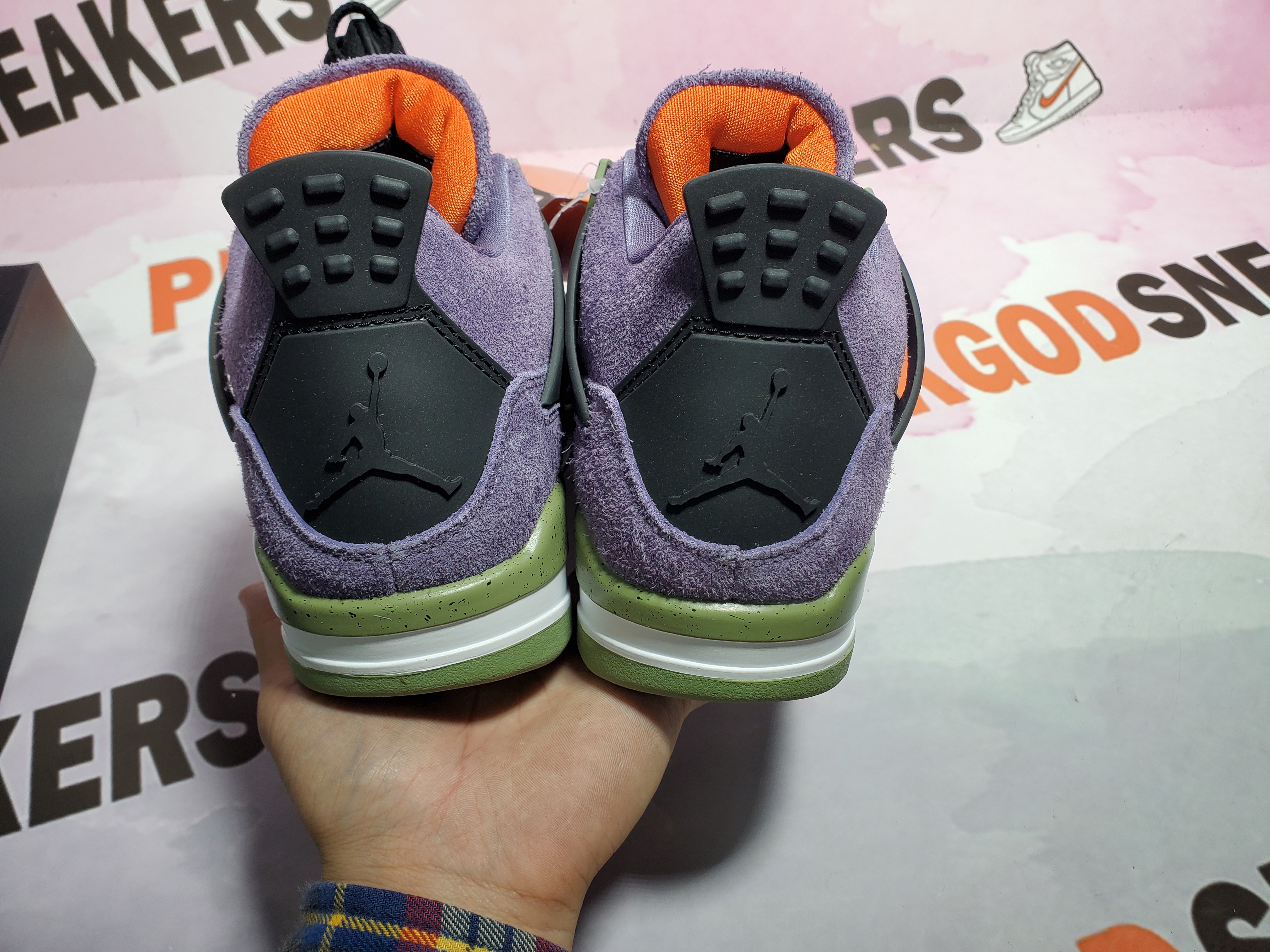 PKGoden Jordan 4 Retro Canyon Purple AQ9129-500