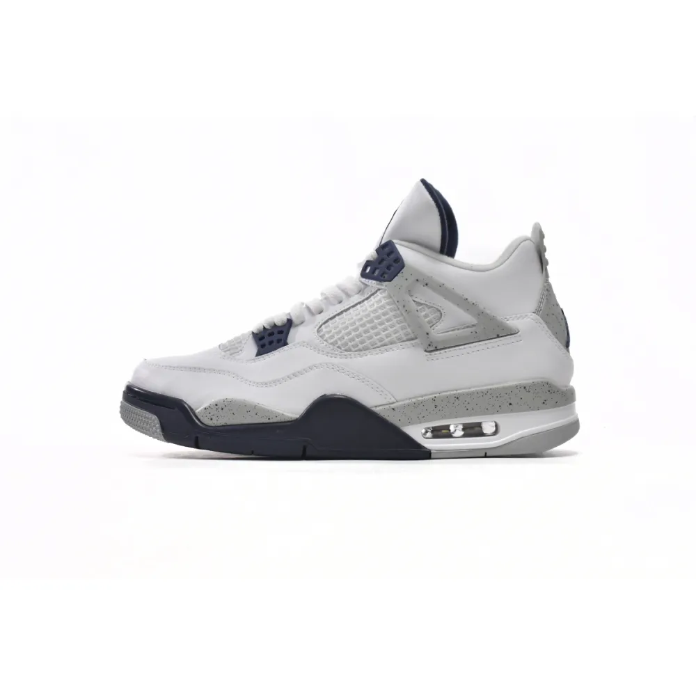 og Jordan 4 Retro White Midnight Navy DH6927-140