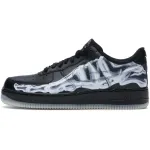 PKGoden Air Force 1 Low Black Skeleton Halloween (2019)  BQ7541 001