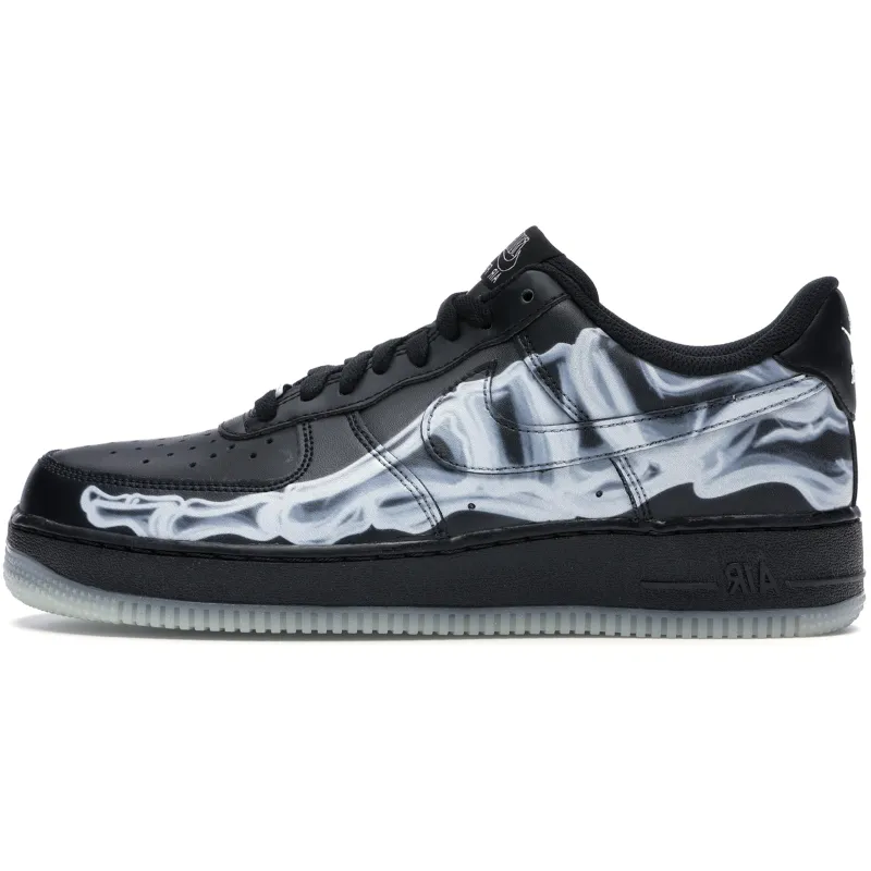 PKGoden Air Force 1 Low Black Skeleton Halloween (2019)  BQ7541 001