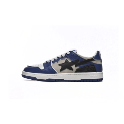 PKGoden A Bathing Ape Bape SK8 Sta Blue White 1I80-191-010 01