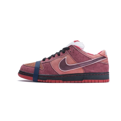 PKGoden SB Dunk Low Concepts Red Lobster 313170-661 01
