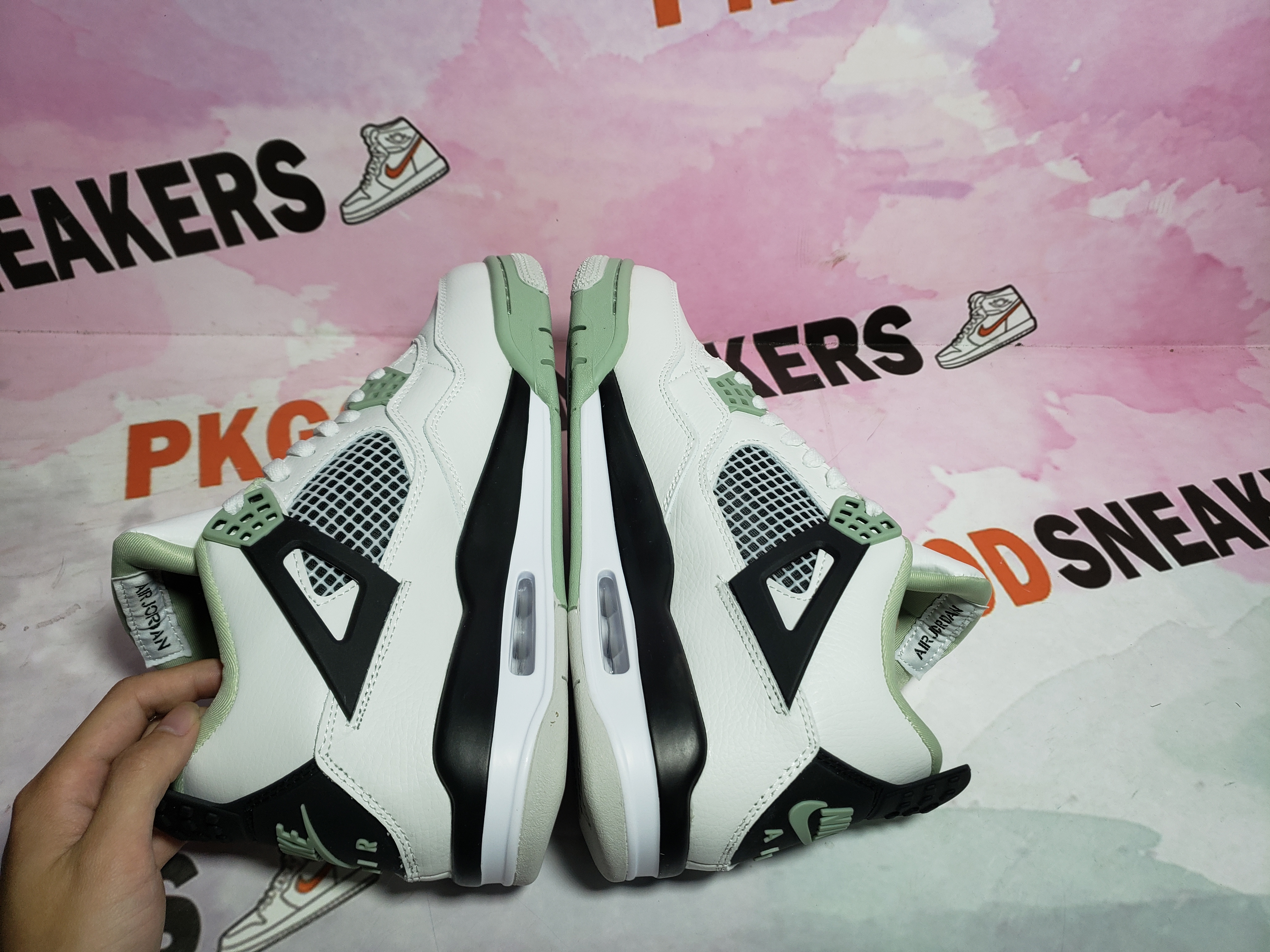 PKGoden Jordan 4 Retro Seafoam AQ9129-103