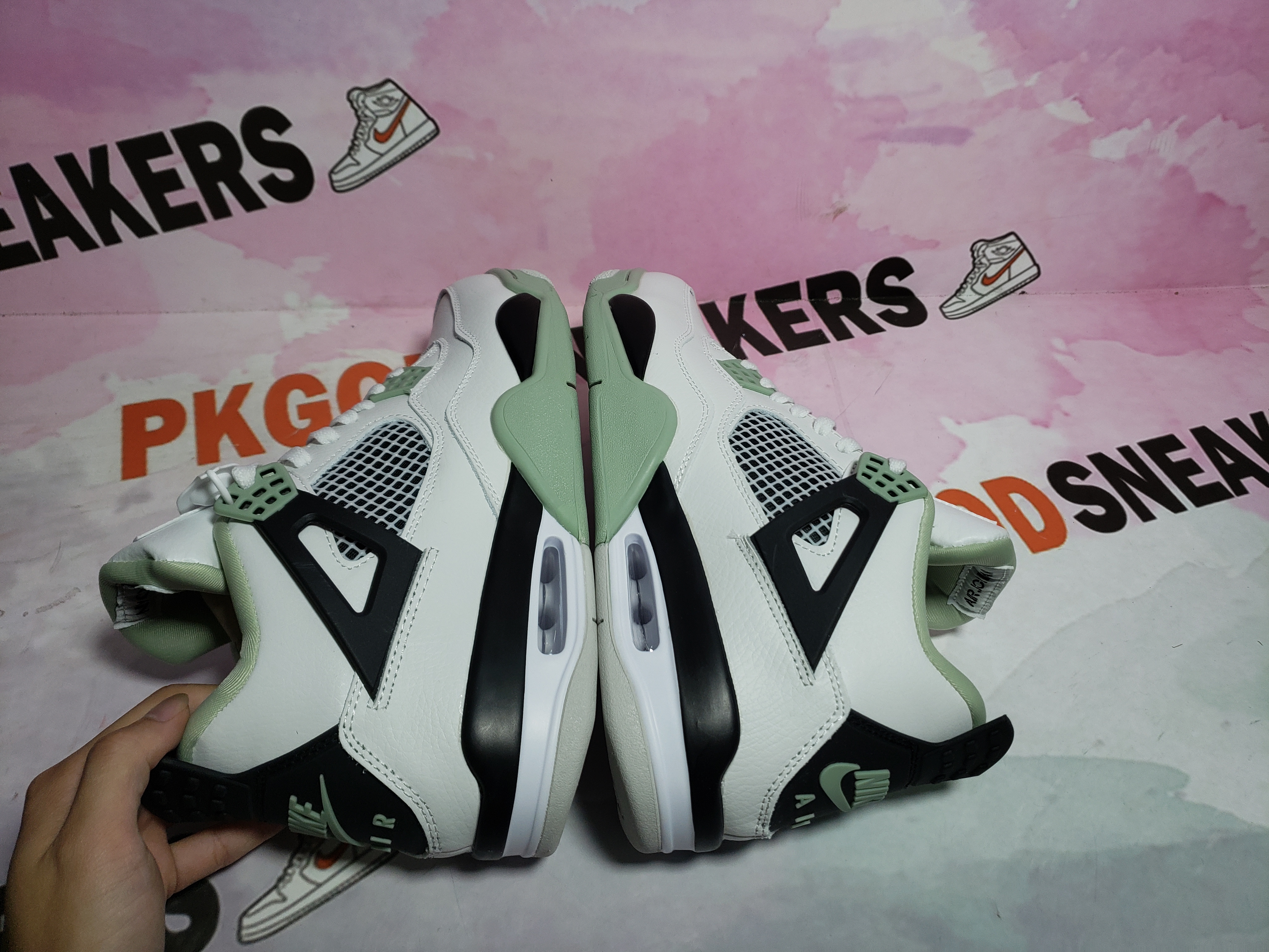 PKGoden Jordan 4 Retro Seafoam AQ9129-103