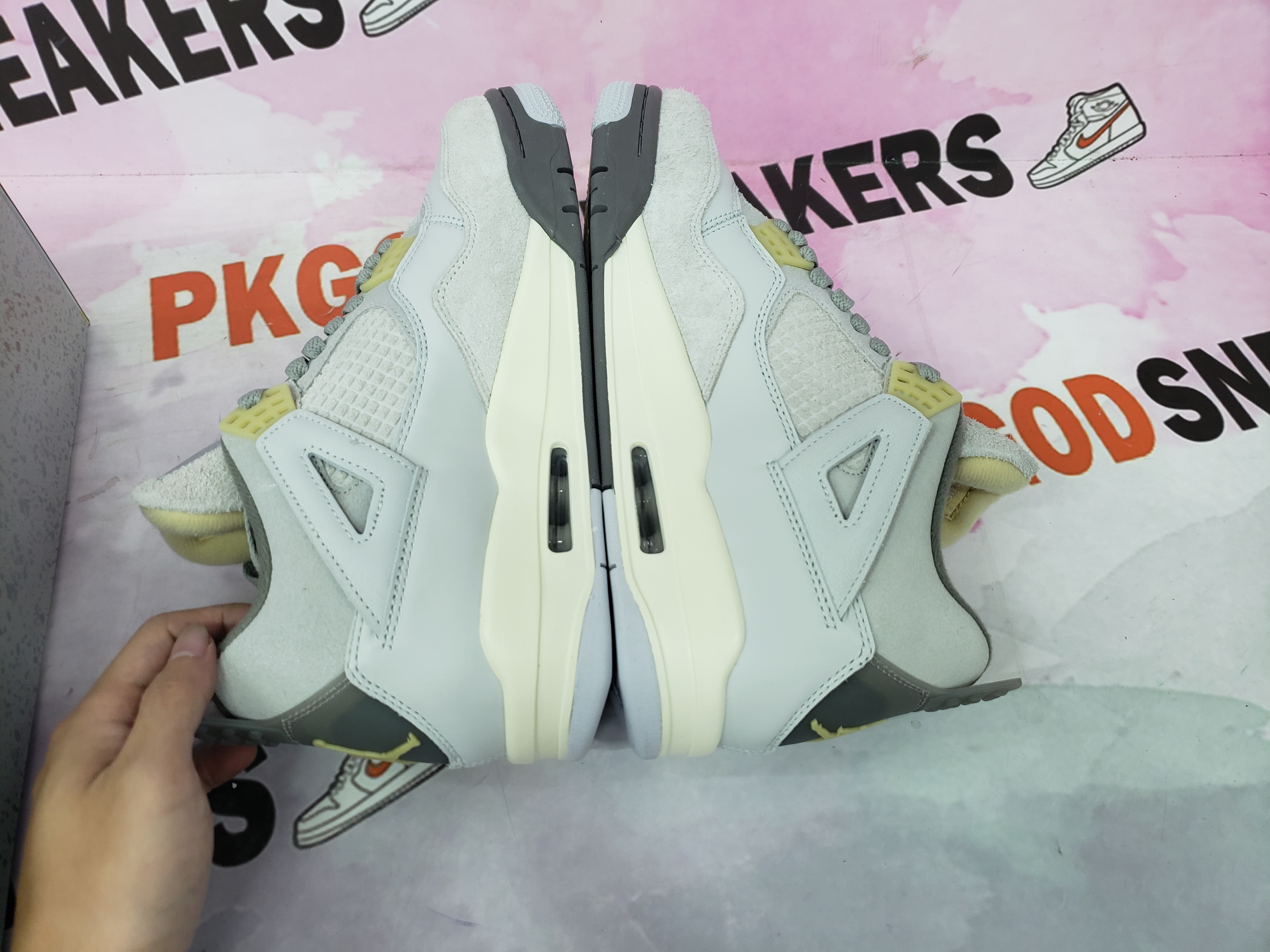 PKGoden Jordan 4 Retro SE Craft Photon Dust  DV3742-021