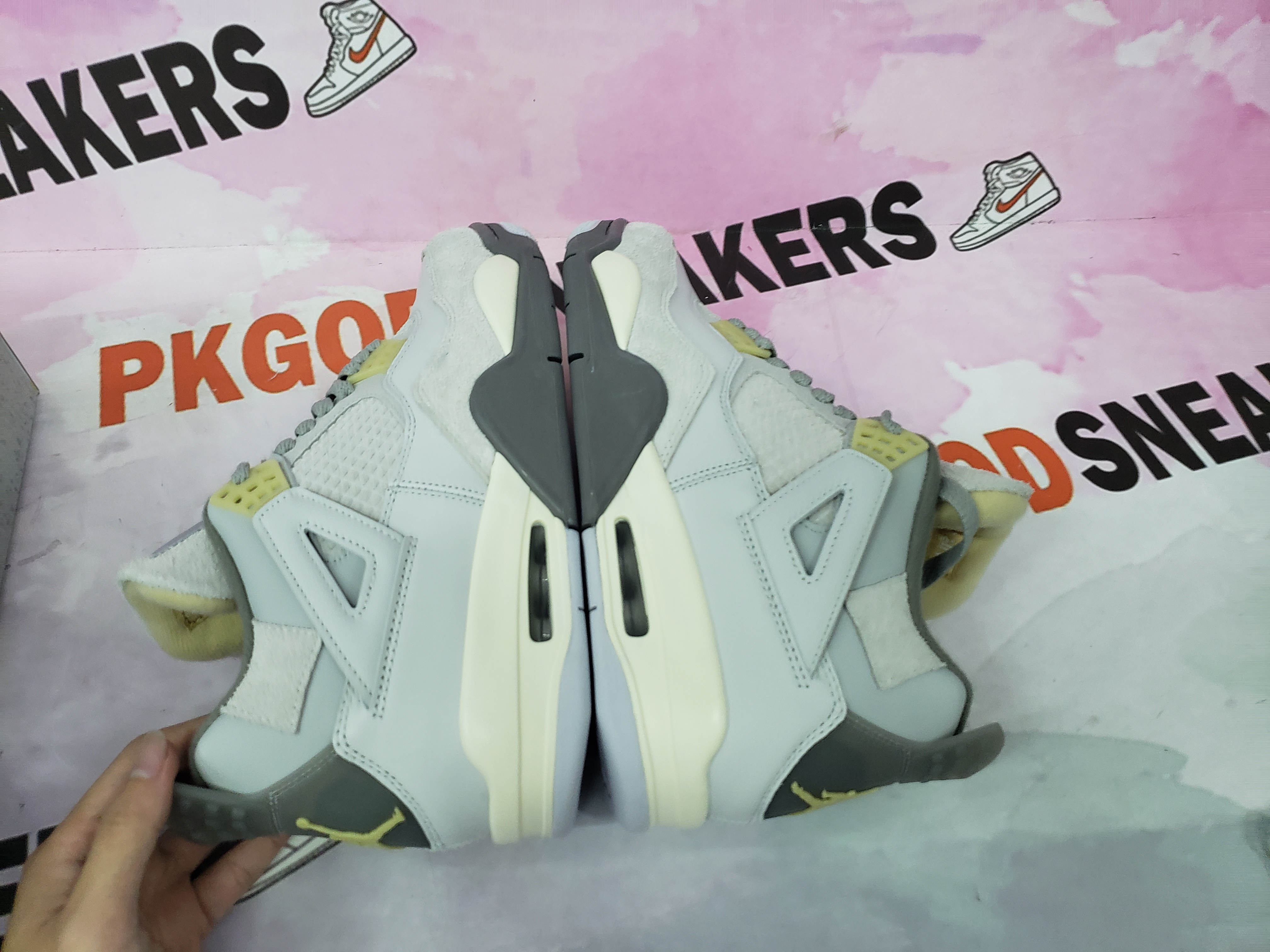 PKGoden Jordan 4 Retro SE Craft Photon Dust  DV3742-021