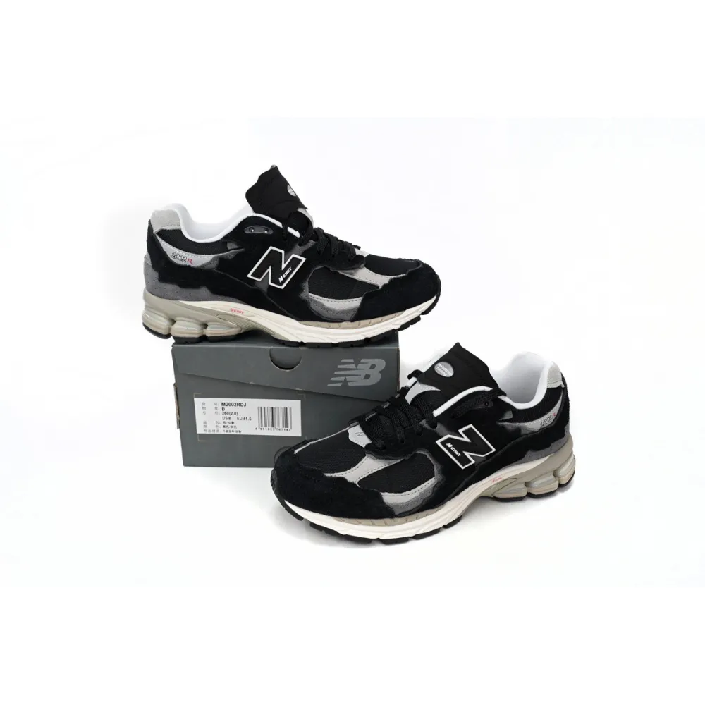 PKGoden New Balance 2002R Protection Pack Black Grey M2002RDJ