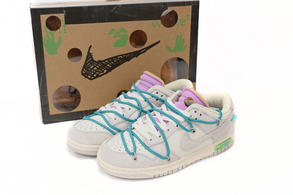 PKGoden Dunk Low Off-White Lot 36 DJ0950-107