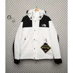 TheNorthFace Black and White Mountain Jacket