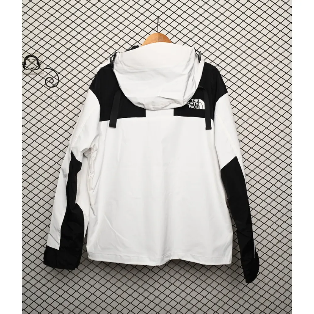 TheNorthFace Black and White Mountain Jacket