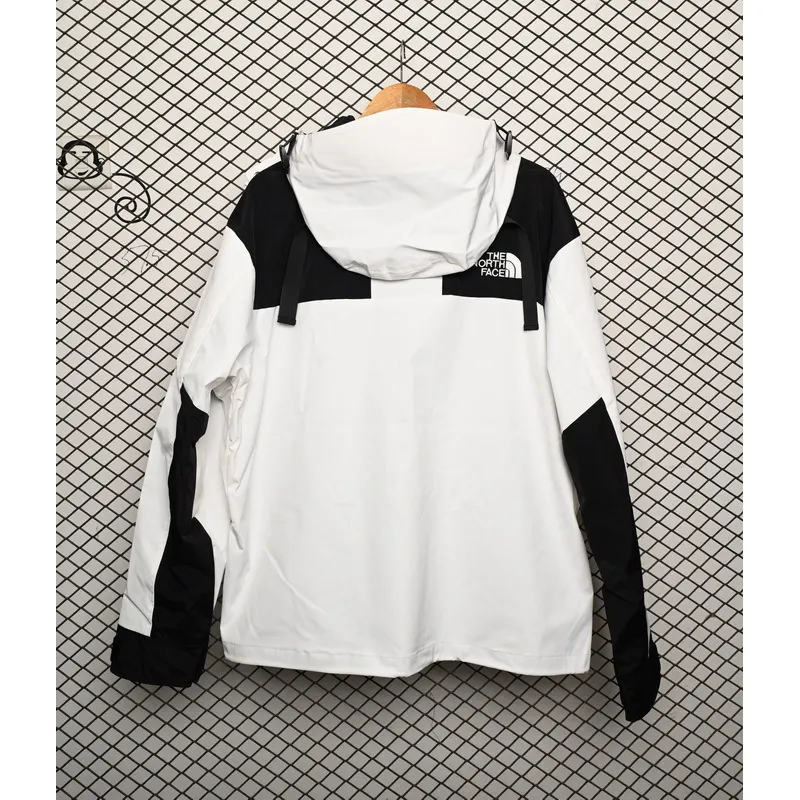 TheNorthFace Black and White Mountain Jacket
