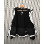 TheNorthFace Black and White Mountain Jacket
