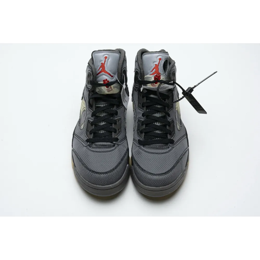 OG Jordan 5 Retro Off-White Black CT8480-001