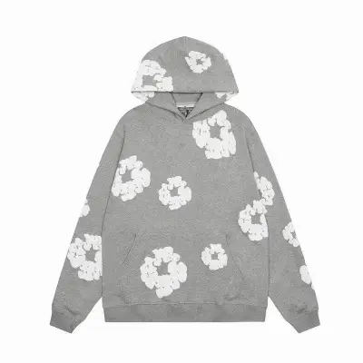 Denim Tears  hoodie grey 01