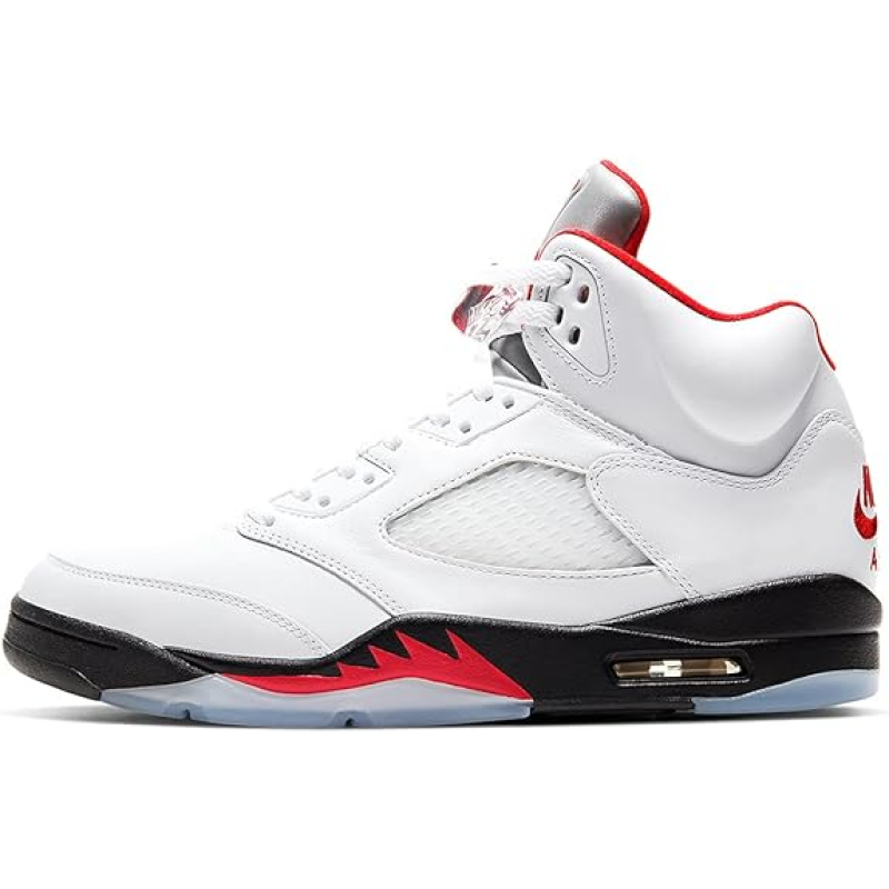 PKGoden Jordan 5 Retro Fire Red Silver Tongue (2020) DA1911-102