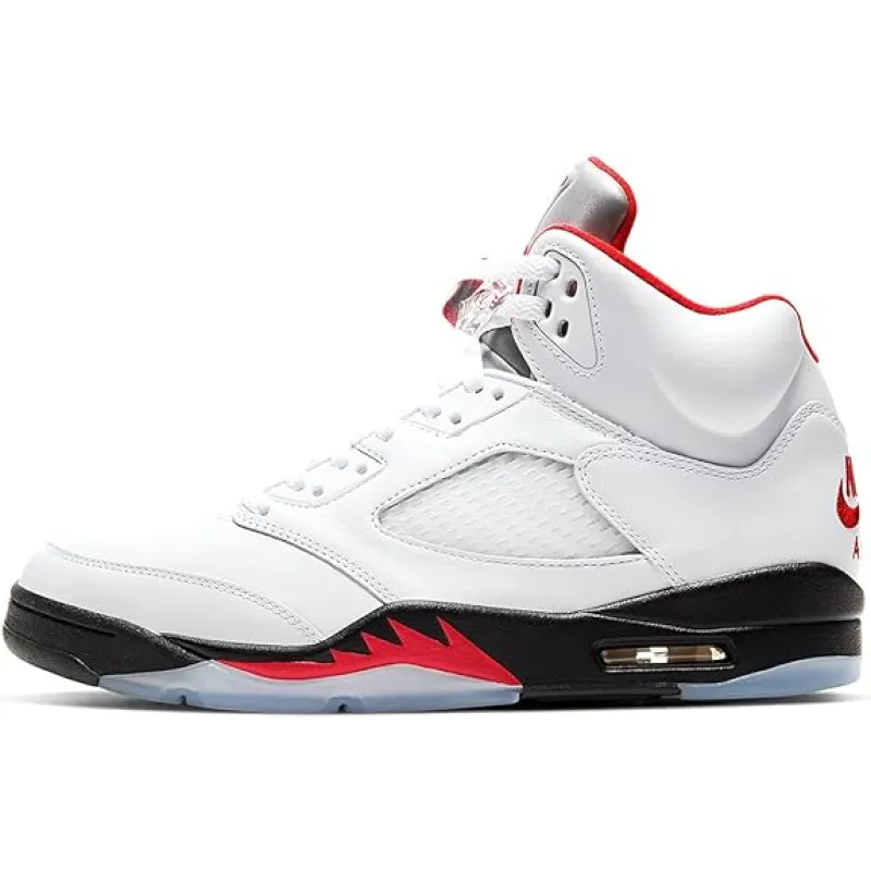 PKGoden Jordan 5 Retro Fire Red Silver Tongue (2020) DA1911-102