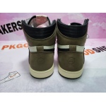 🔥Flash Sale 99$🔥PKGoden Jordan 1 Retro High Travis Scott CD4487-100