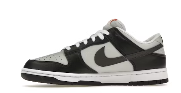 PKGoden Dunk Low Black Total Orange Mini Swoosh,FN7808-001    