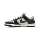PKGoden Dunk Low Black Total Orange Mini Swoosh,FN7808-001    
