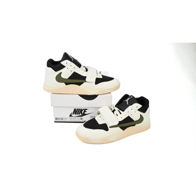 OG Travis Scott x Jordan Cut The Check Nice Kicks Olive Green,FZ8117-045 02