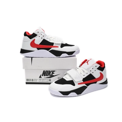 OG Travis Scott x Jordan Cut The Check Nice Kicks Black White Red,FZ8117-407 02