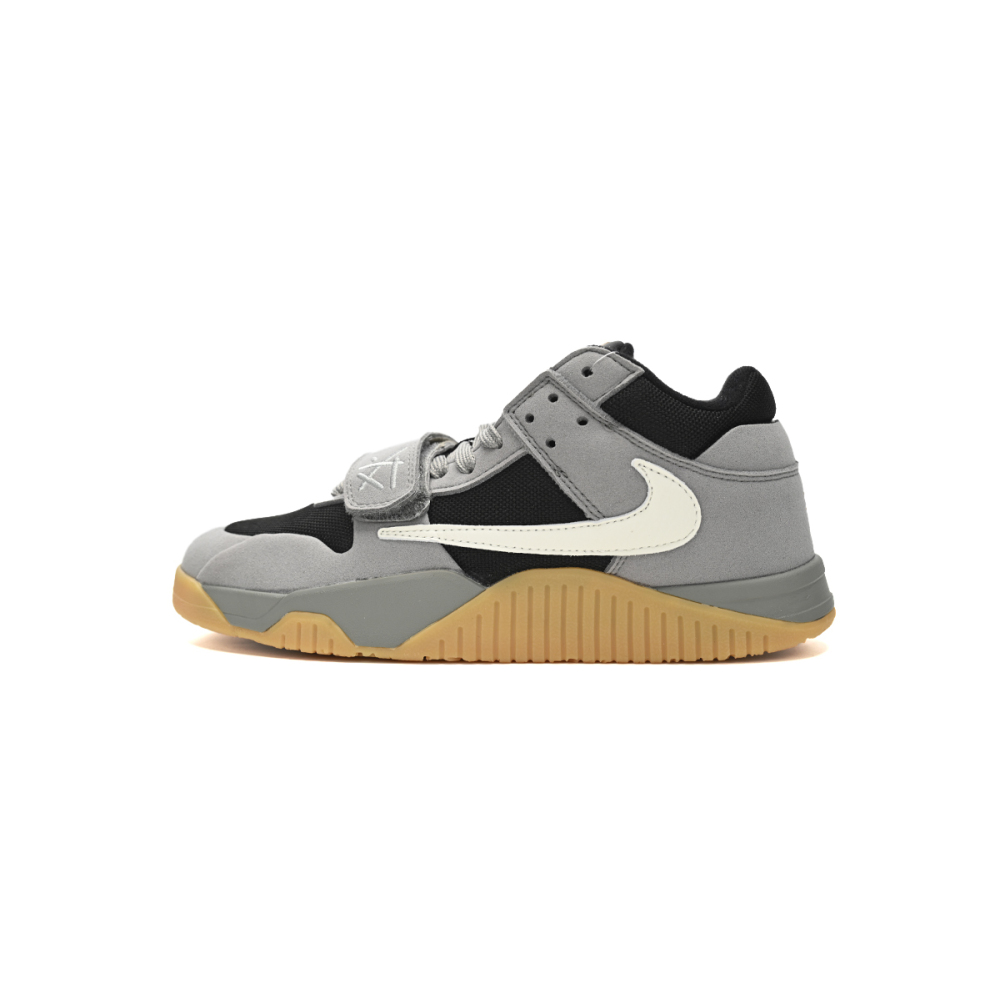 OG Travis Scott x Jordan Cut The Check Nice Kicks Black Gray Brown,FZ8117-104