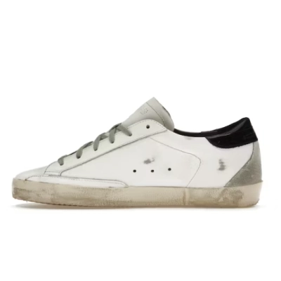 PKGoden Golden Goose Super-Star White Black (Women's) 01