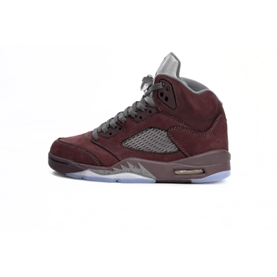 🔥Flash Sale Discount 30$🔥PKGoden Jordan 5 Retro Burgundy (2023),DZ4131-600 01