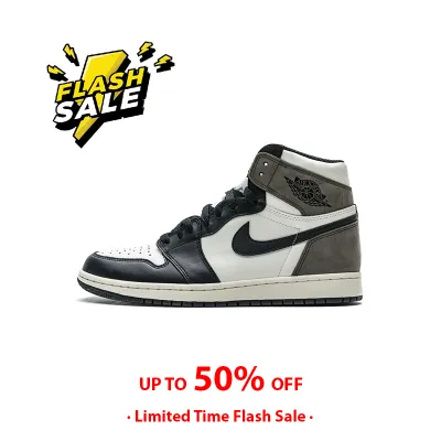 🔥Flash Sale 99$🔥PKGoden Jordan 1 Retro High Dark Mocha 555088-105 01
