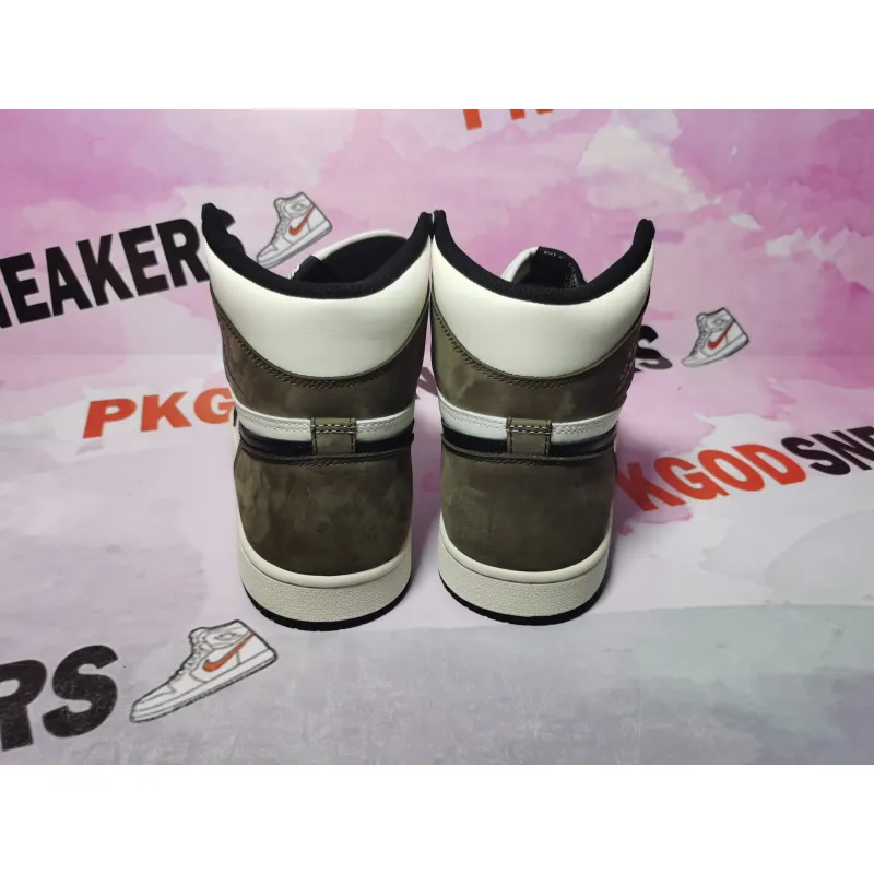 🔥Flash Sale 99$🔥PKGoden Jordan 1 Retro High Dark Mocha 555088-105