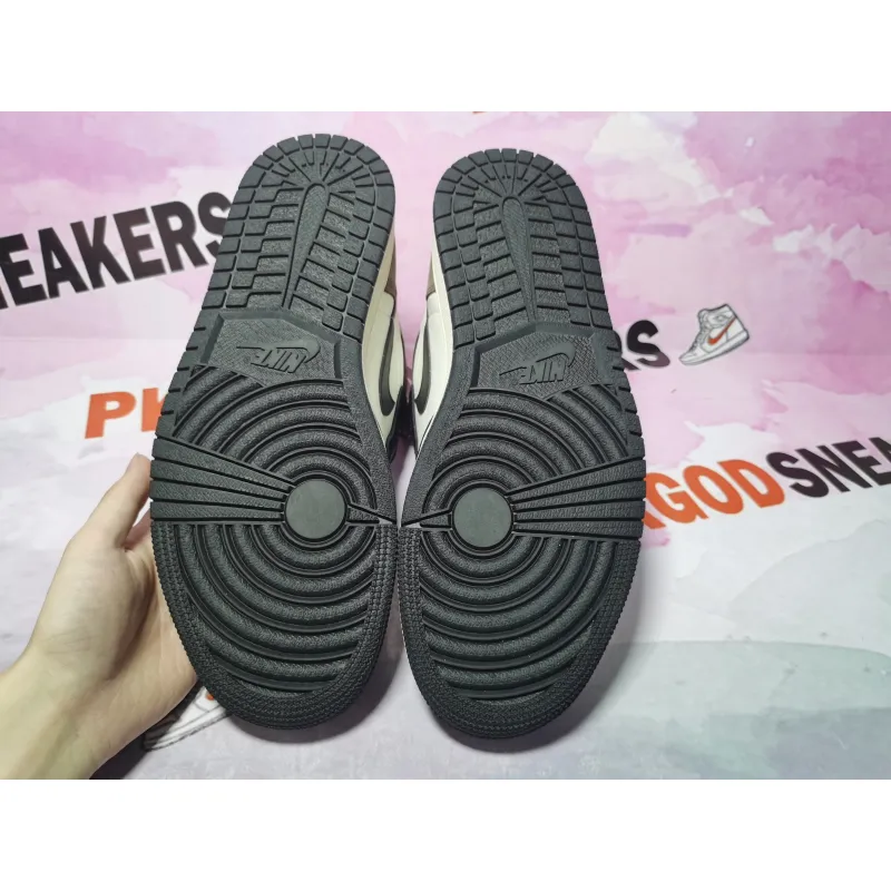 🔥Flash Sale 99$🔥PKGoden Jordan 1 Retro High Dark Mocha 555088-105