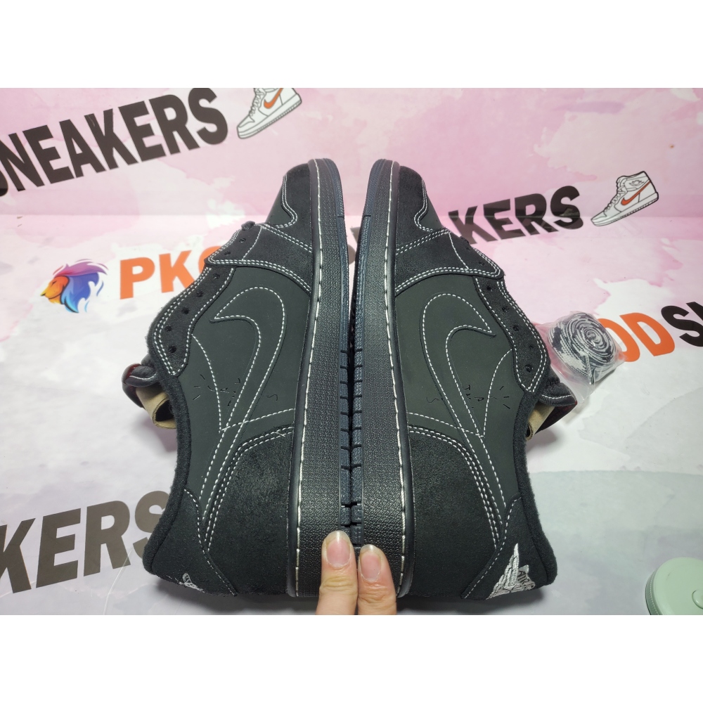 🎀FREE SHIPPING🎀- Jordan 1 Retro Low OG SP Travis Scott Black Phantom DM7866-001