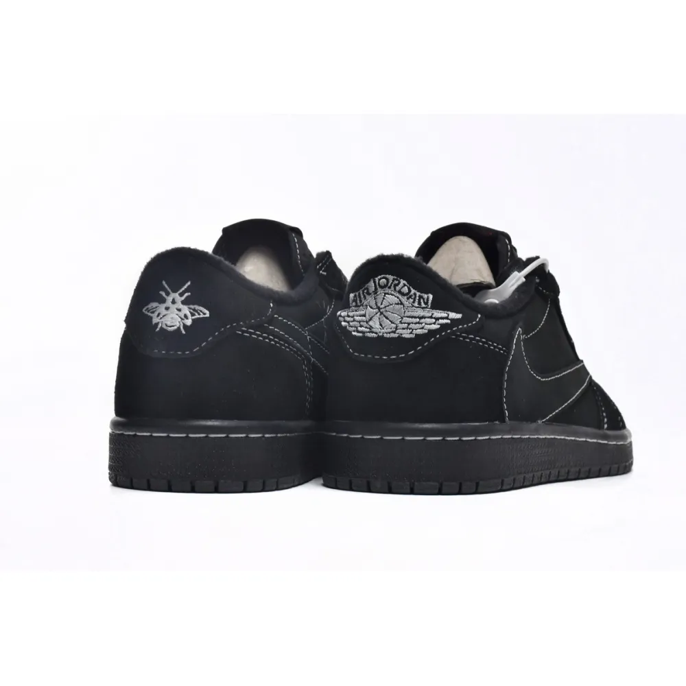 🎀FREE SHIPPING🎀- Jordan 1 Retro Low OG SP Travis Scott Black Phantom DM7866-001