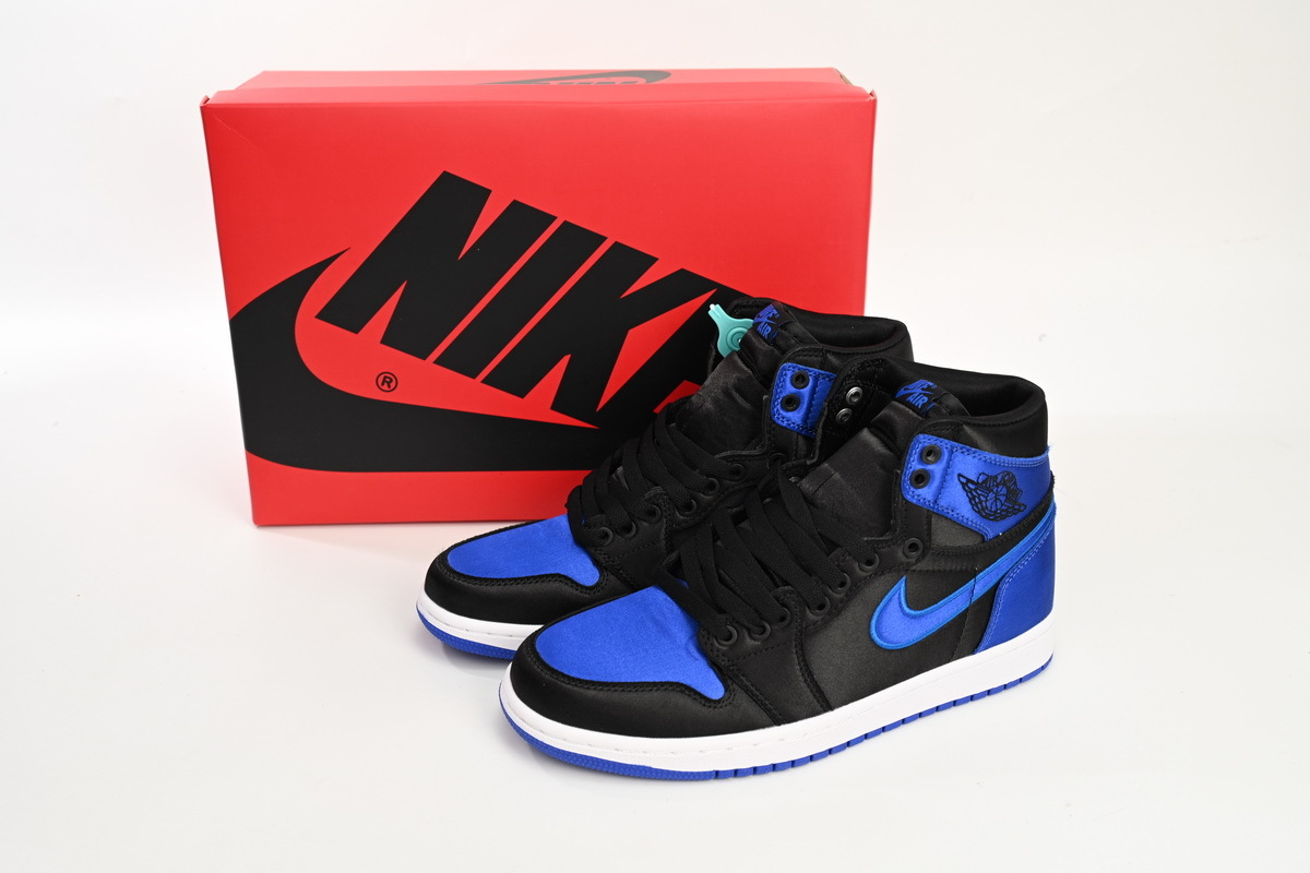 OG Jordan 1 Retro High Satin Royal (Numbered) 921193-007