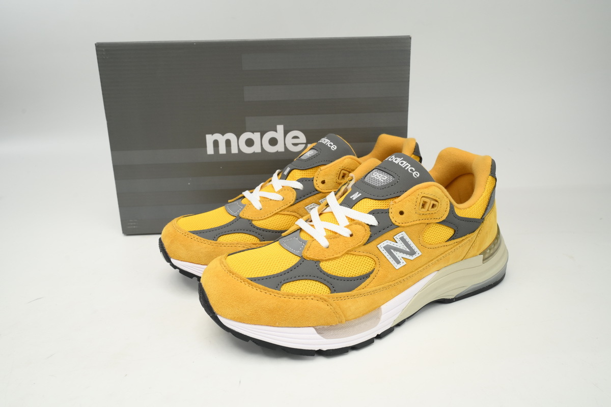 OG New Balance 992 Yellow Grey M992BB