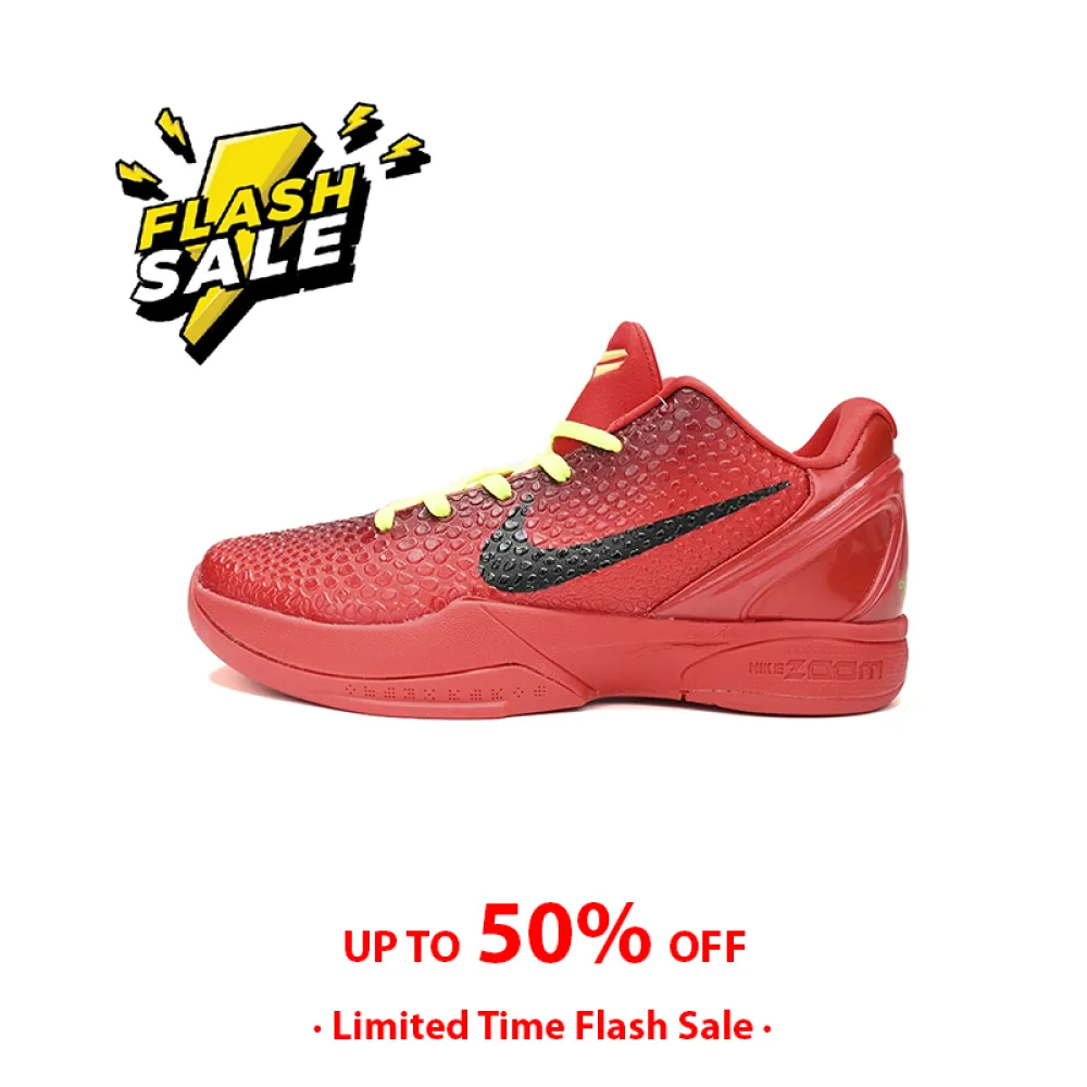 🔥Flash Sale 99$🔥PKGoden Kobe 6 Protro Reverse Grinch FV4921-600
