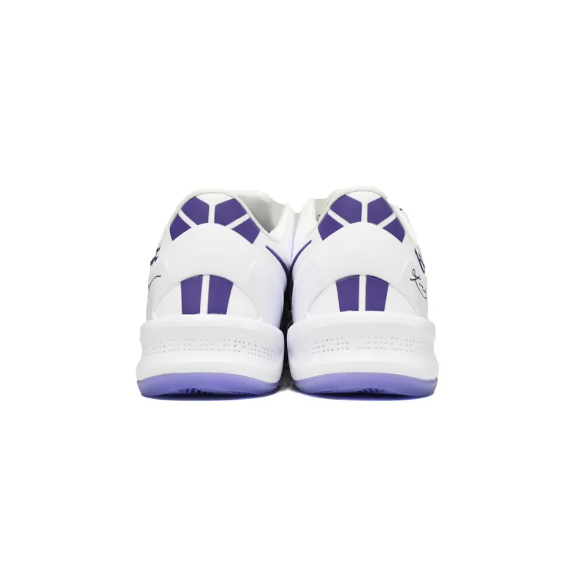 🔥Flash Sale 99$🔥 PKGoden Kobe 8 Protro “White Court Purple” FQ3549-191