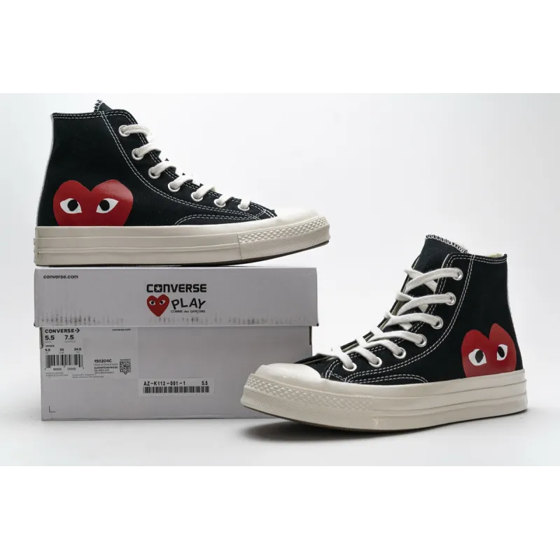 OG CDG Play x Converse Chuck Taylor All Star 70 Hi  150204C/A08791C