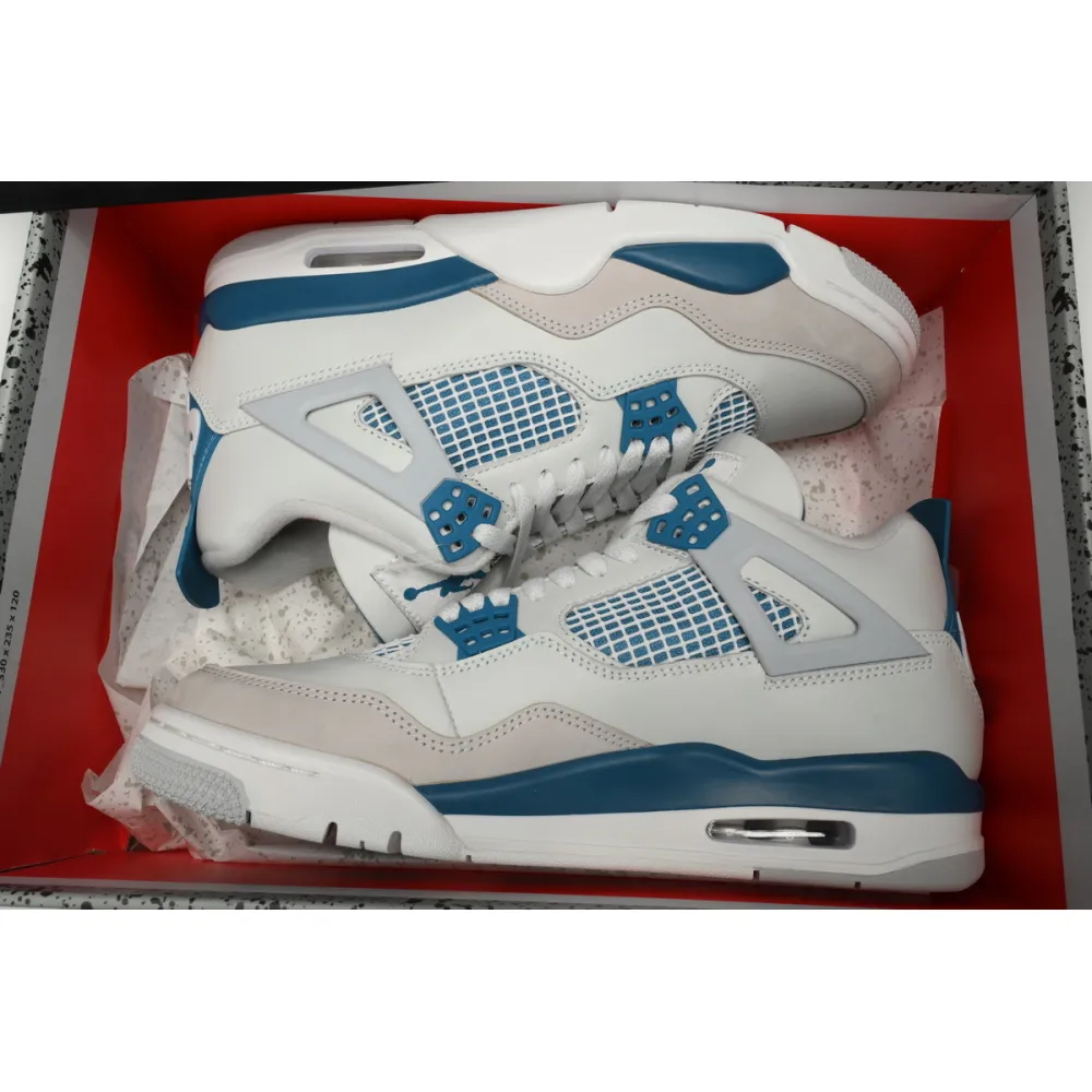 【Flash Sales】 PKGoden Air Jordan 4 Military Blue,FV5029-141