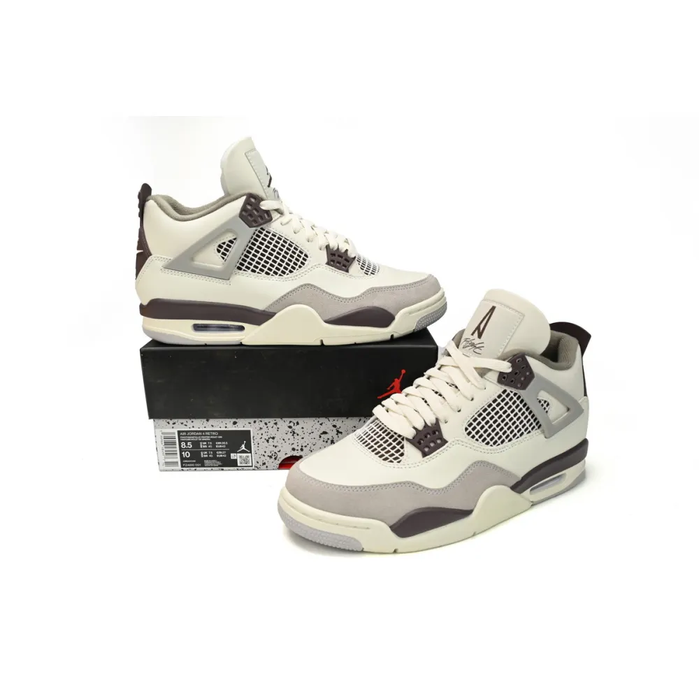 PKGoden Air Jordan 4 White Phan Tom FZ4810-001