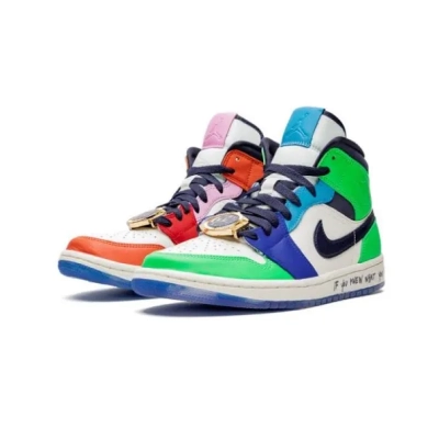 GET Jordan 1 Mid SE Fearless Melody Ehsani (Women's)  CQ7629-100 01