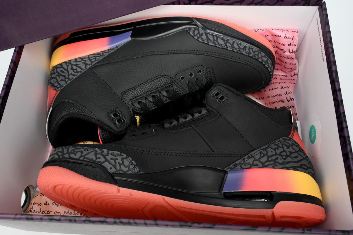  PKGoden J Balvin x Air Jordan 3 “Rio”  FN0344-001