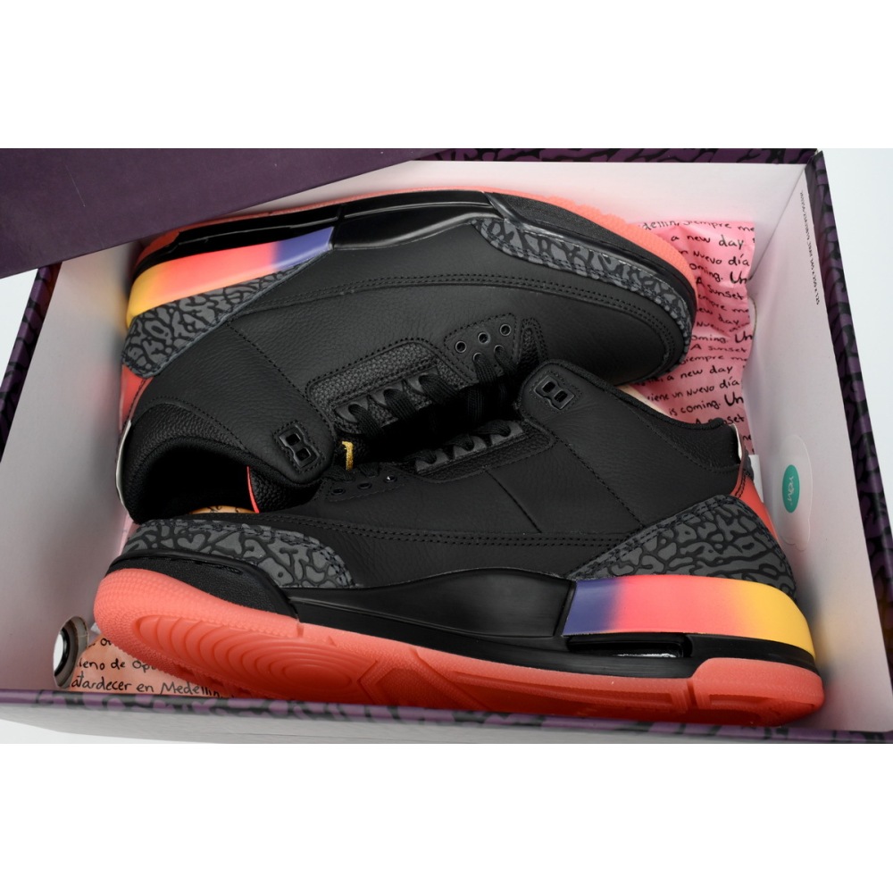  PKGoden J Balvin x Air Jordan 3 “Rio”  FN0344-001