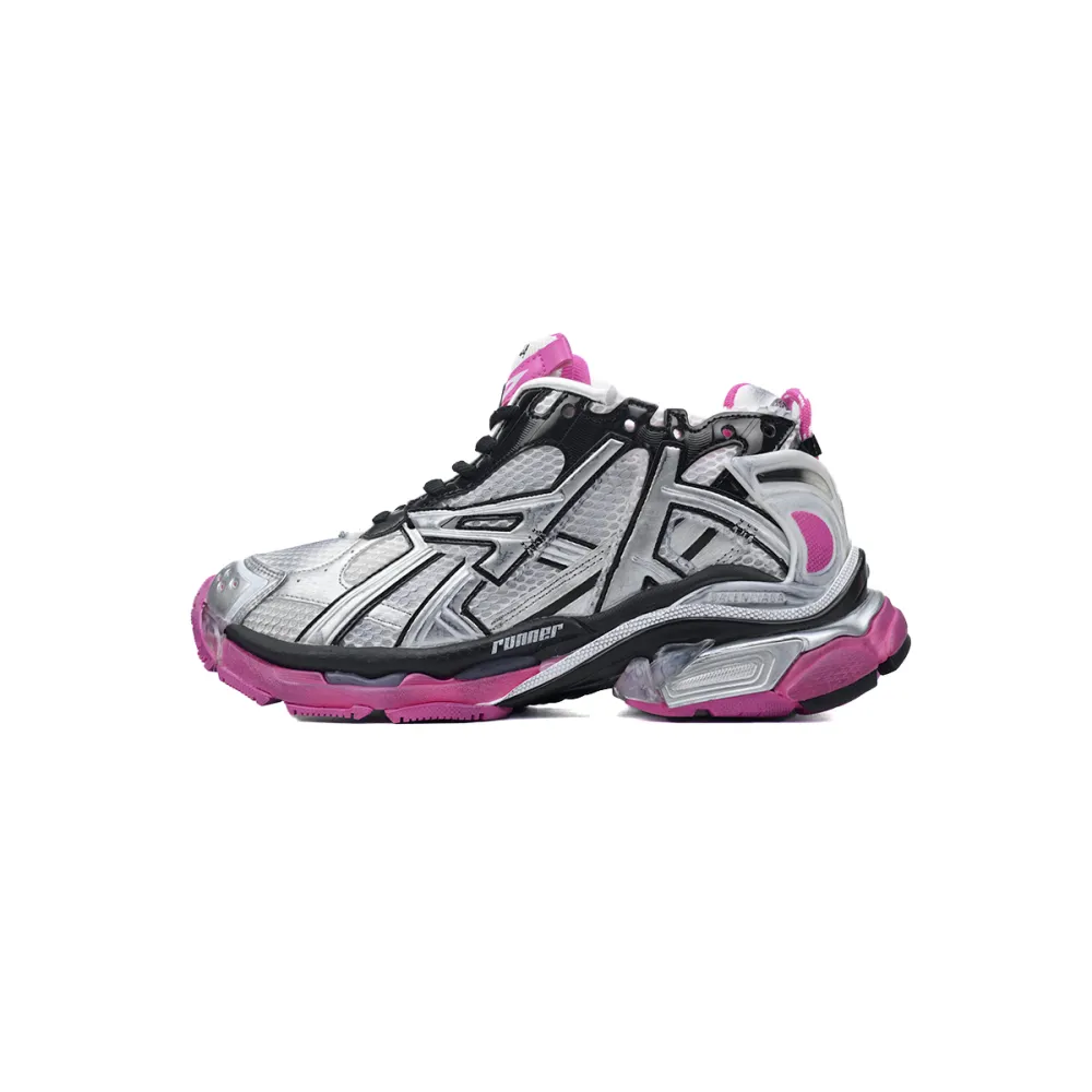pkgoden Ba*len*cia*ga 7th runner silver red 677402 w3rb2 9155