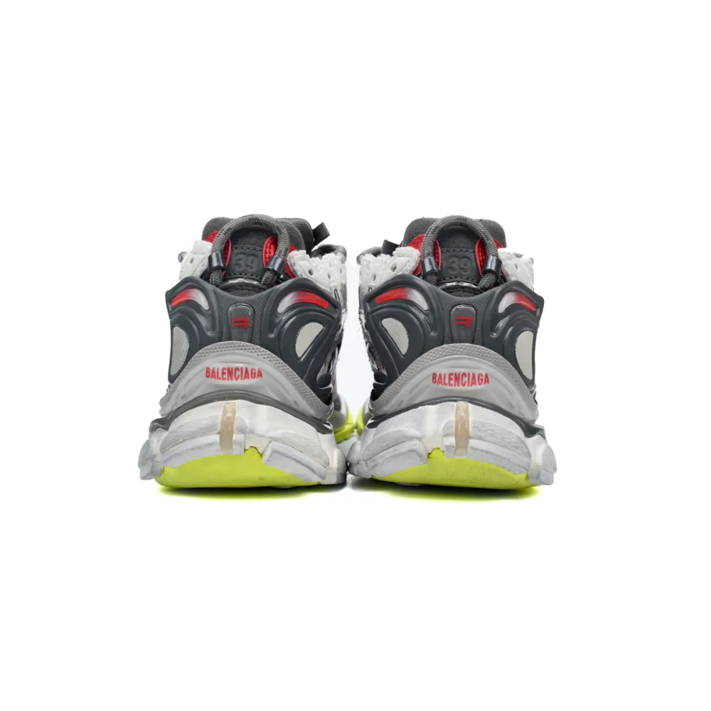 pkgoden Ba*len*cia*ga 7th runner white black and red 677402 w3rb2 9167