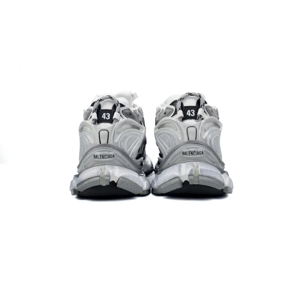 pkgoden Ba*len*cia*ga 7th runner white black gray 677402 w3rb2 9012