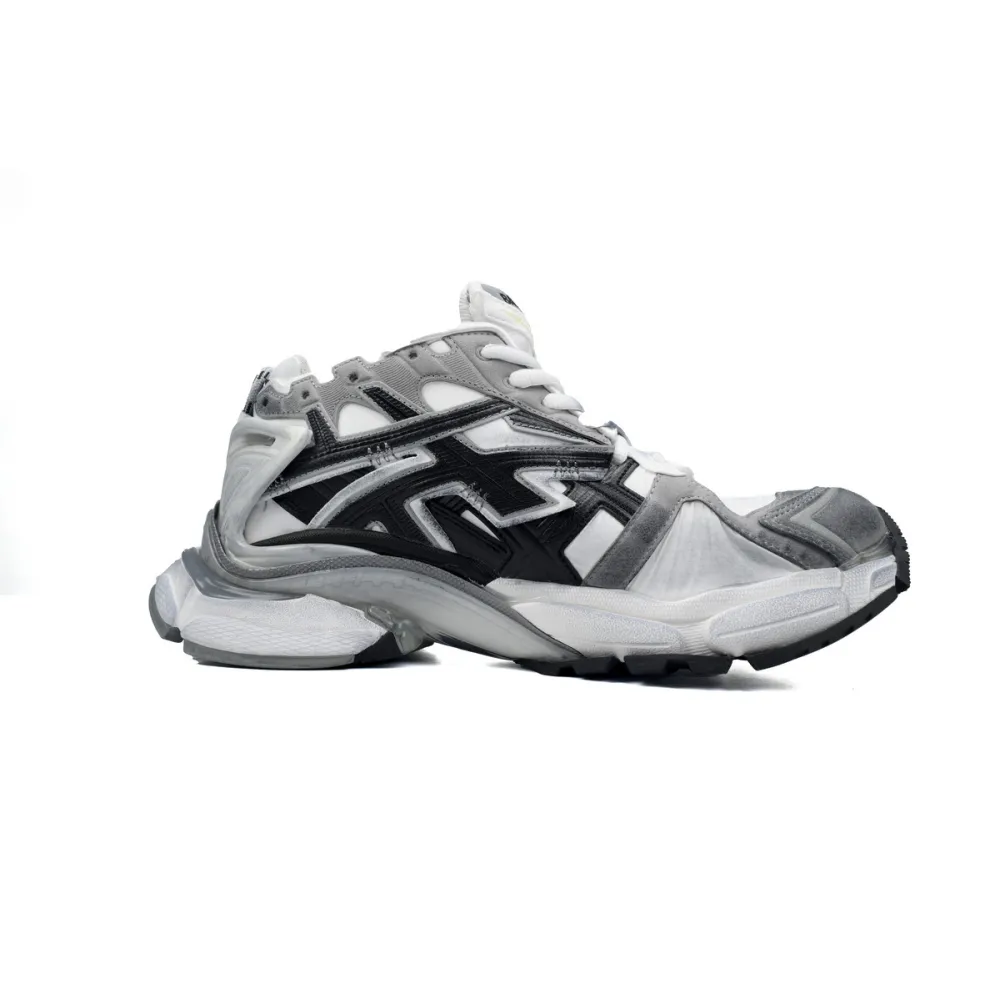 pkgoden Ba*len*cia*ga 7th runner white black gray 677402 w3rb2 9012