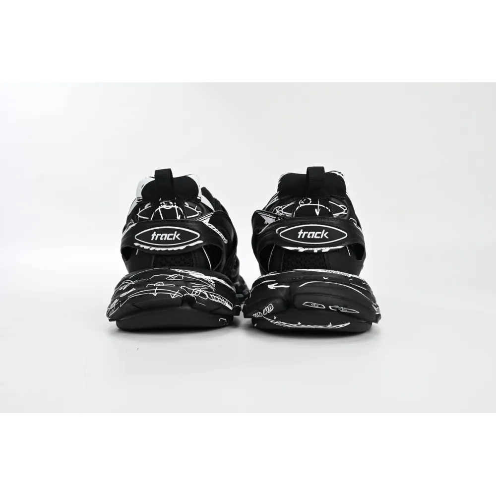pkgoden Ba*len*cia*ga  3rd tess s.black black-and-white painting 542023 w3sr2 2315